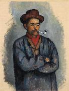 Paul Cezanne, Man with a Pipe